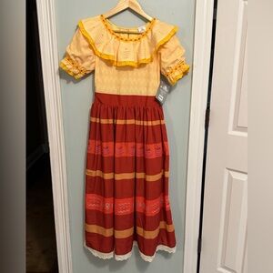 Disney Encanto Dolores Madriga Costume Sz13 NWT